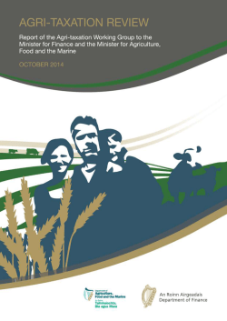 Agri-Taxation Review Report
