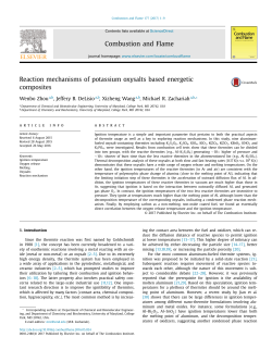 Reaction mechanisms of potassium oxysalts