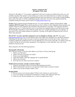 IB English 11 - Auburn City Schools