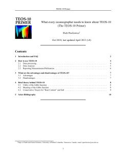 open the TEOS-10 Primer