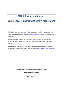 pisa_sample_question.. - Educational Research Centre