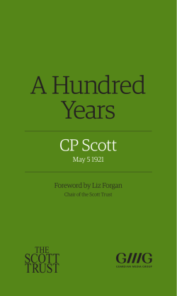 A Hundred Years - Guardian Media Group PLC