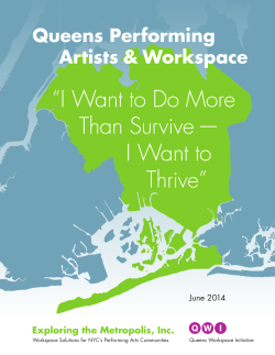 I Want to Do More Than Survive &mdash; I Want to Thrive