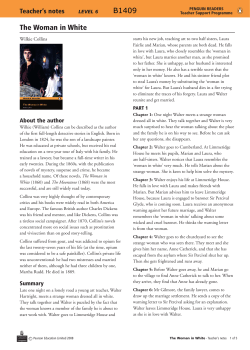 The Woman in White B1409