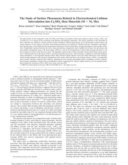 The Study of Surface Phenomena Related to Electrochemical