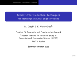 Noncompliant Linear Elliptic Problems