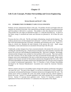 Life-Cycle Assessment