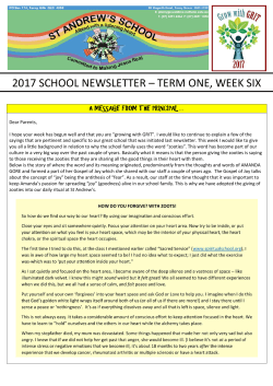 March 2 2017 - St Andrew`s Ferny Grove