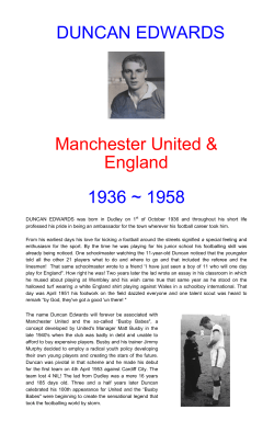 DUNCAN EDWARDS