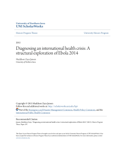 Diagnosing an international health crisis: A