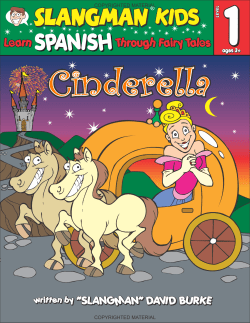 CINDERELLA - ENGLISH to Spanish