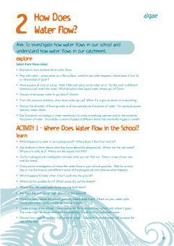 How does water flow? - Waikato Regional Council