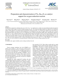 Preparation and characterization of Ti0.7Sn0.3O2 as catalyst