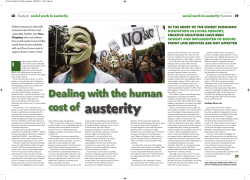 I social work in austerity