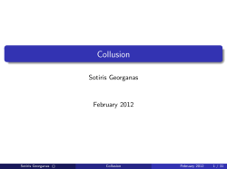 Collusion - georgana.net