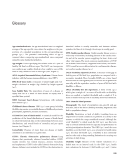 Glossary
