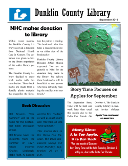 Book Discussion - Dunklin County Library