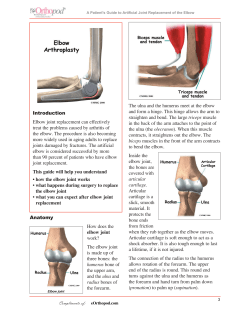 Elbow Joint Replacement