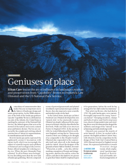 Geniuses of place