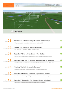 Secret of the Straight Shot I (Focus articles)