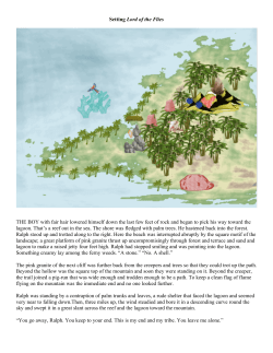 Setting Lord of the Flies THE BOY with fair hair