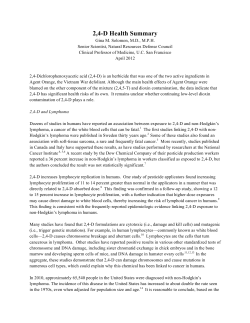 2,4-D health summary 4-12 - Pesticide Action Network