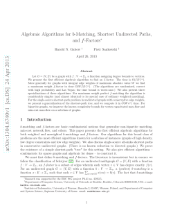 arXiv:1304.6740v1 [cs.DS] 24 Apr 2013