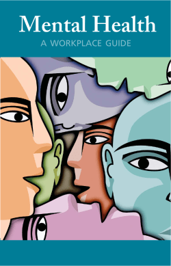Mental Health: A Workplace Guide