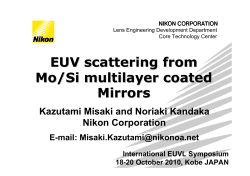 EUV scattering from Mo/Si multilayer coated Mirrors