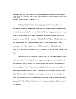 Examining struggling male adolescent Readers