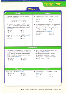 15 -10 -5 0 5 10 15 @