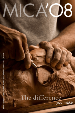 The difference - Maryland Institute College of Art