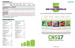 Botanicare BCNCNSR2.5 Brochure