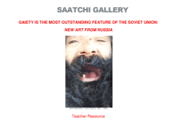 gaiety is the most outstanding feature of the soviet union