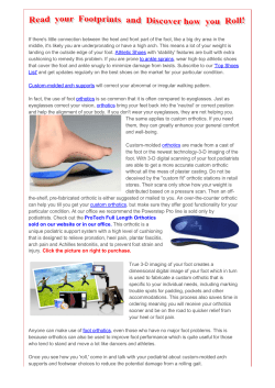 If there`s little connection between the heel and front