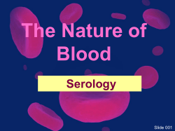 Serology
