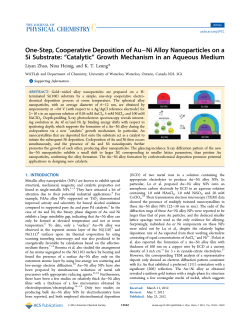 J. Phys. Chem. C 116 (2012) - K.T. Leung