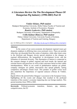 A Literature Review On The Development Phases
