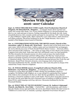 2006-07 - Movies with Spirit