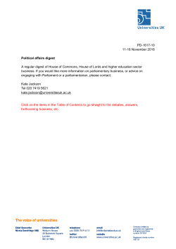 PD-1617-10 11-18 November 2016 Political affairs