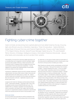 Fighting Cybercrime