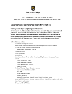 Facility Rental Information