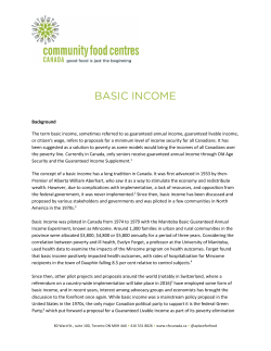 basic income - Feed Opportunity