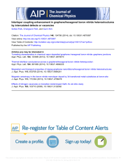 Interlayer coupling enhancement in graphene/hexagonal boron