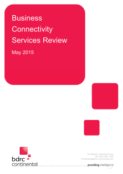 A report for Ofcom by BDRC