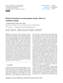 Drizzle formation in stratocumulus clouds: effects of turbulent mixing