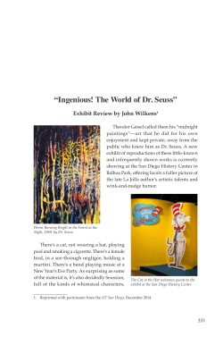 Ingenious! The World of Dr. Seuss