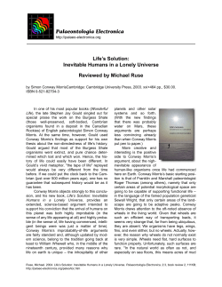 Life`s Solution: Inevitable Humans in a Lonely Universe