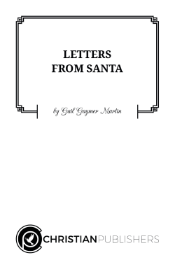 letters from santa - Christian Publishers