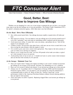 Good, Better, Best: How to Improve Gas Mileage